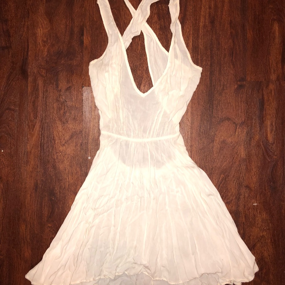 Brandy Melville White Sun Dress